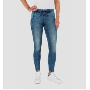 Denizen acid wash joggers